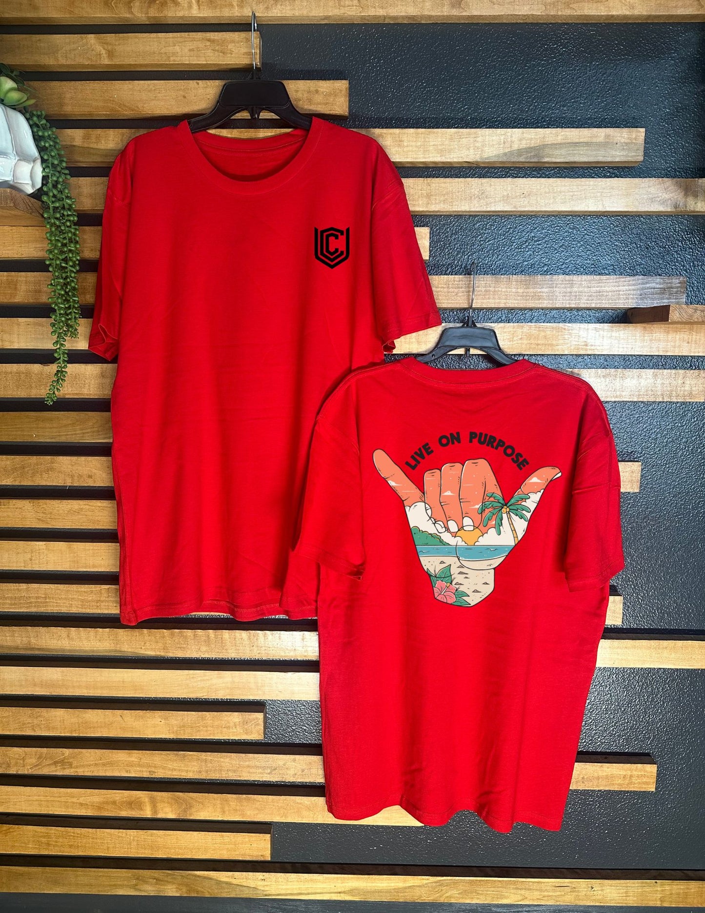 LIVE ON PURPOSE UNISEX TEE