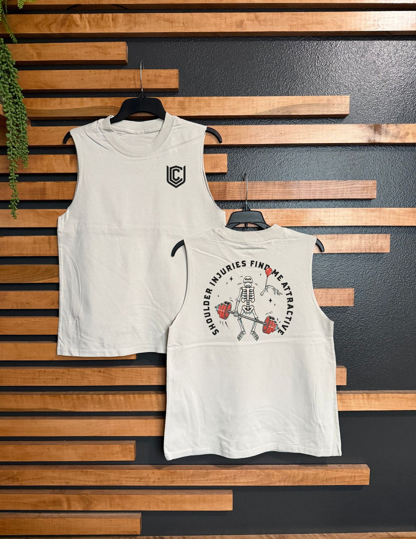 SHOULDER INJURIES MUSCLE TANK-MENS
