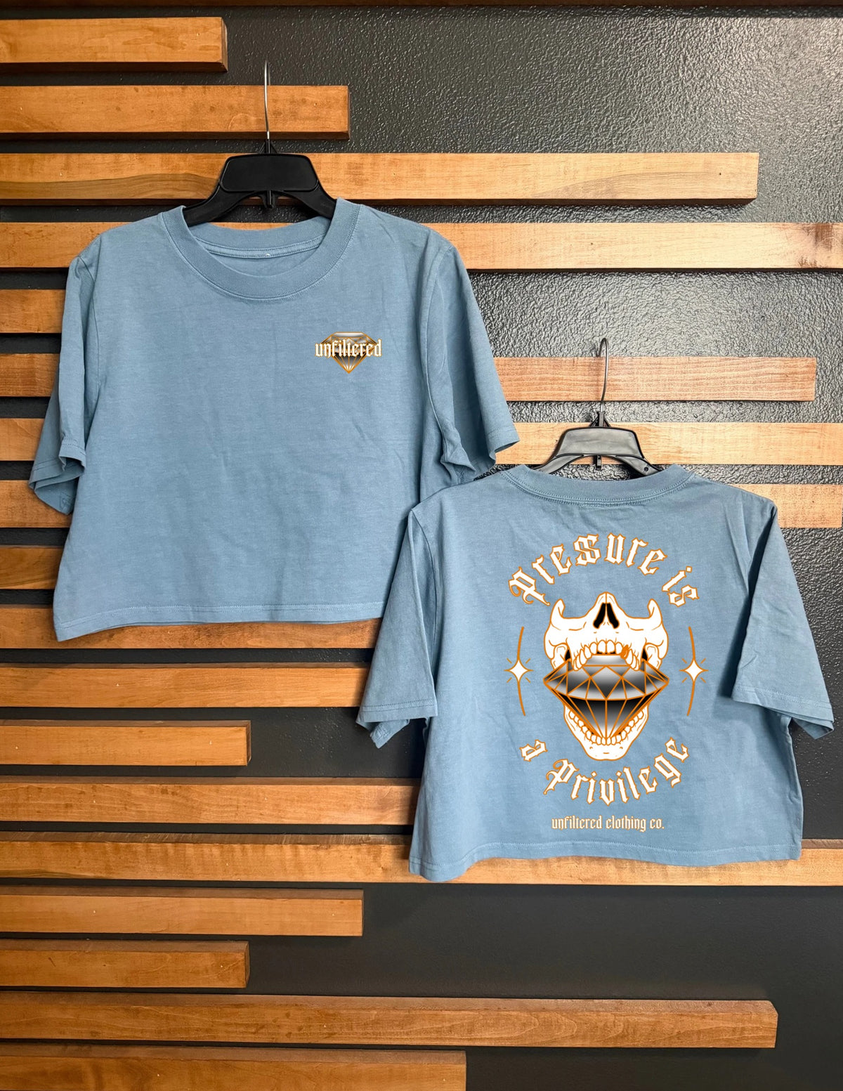 PRESSURE CROPPED TEE