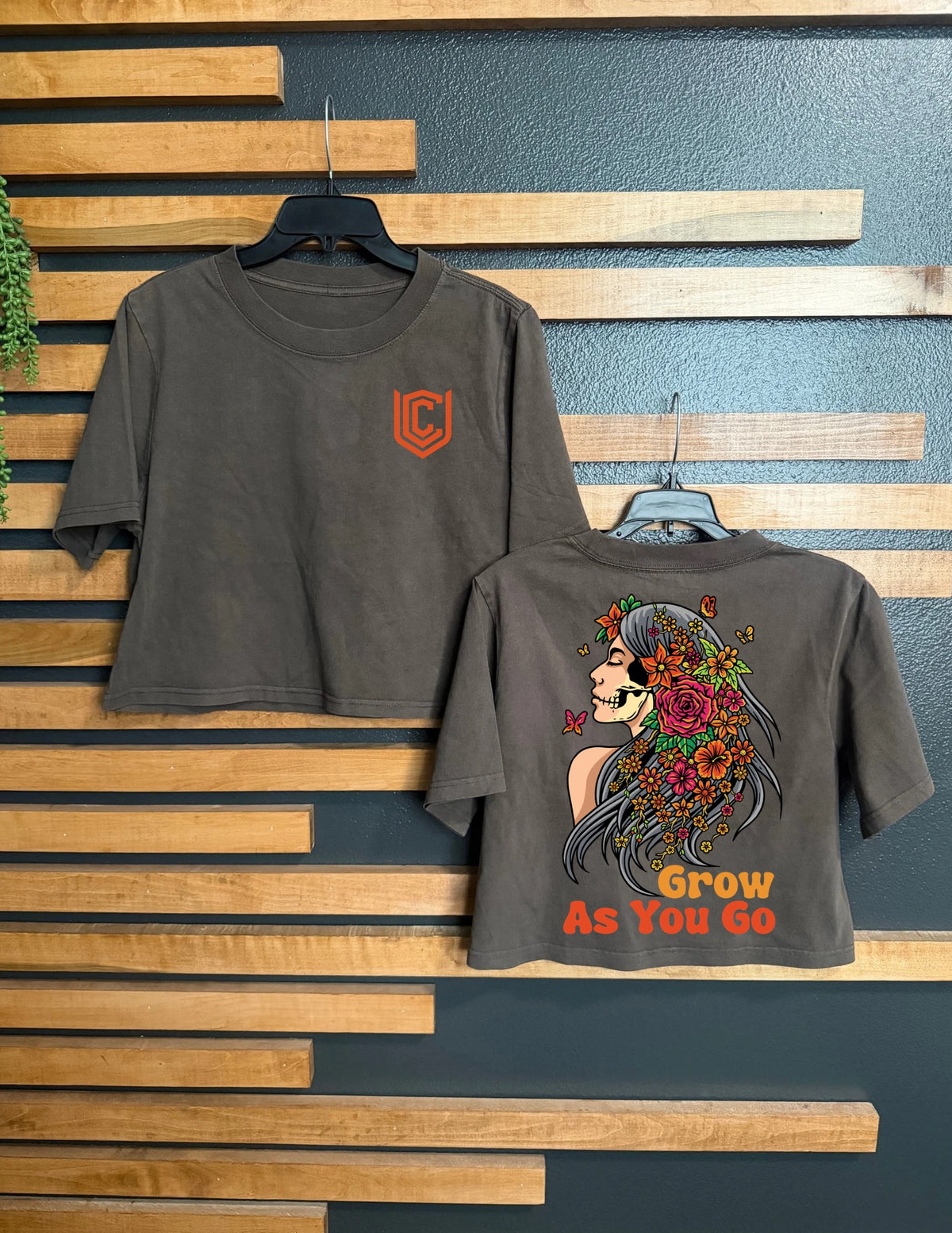 GROW AS YOU GO CROPPED TEE