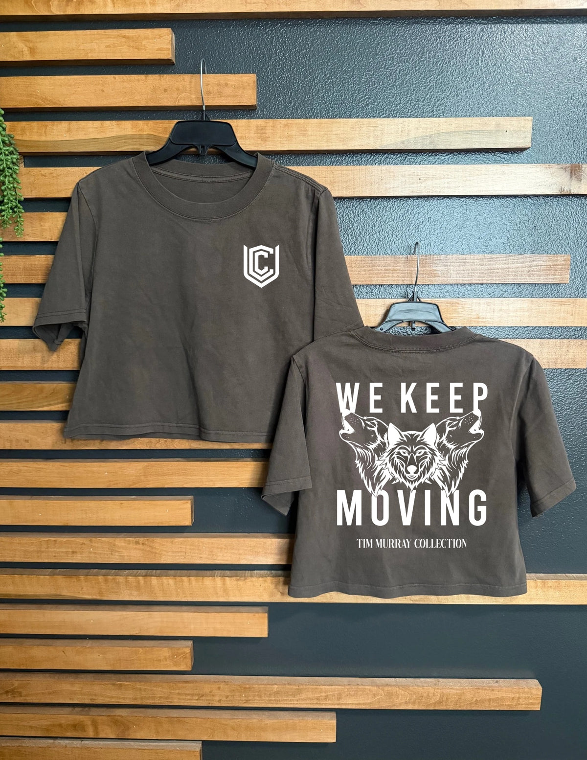 WE KEEP MOVING BOXY TEE