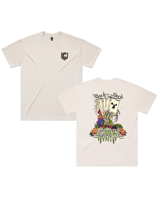 STACK THE DECK OVERSIZED TEE