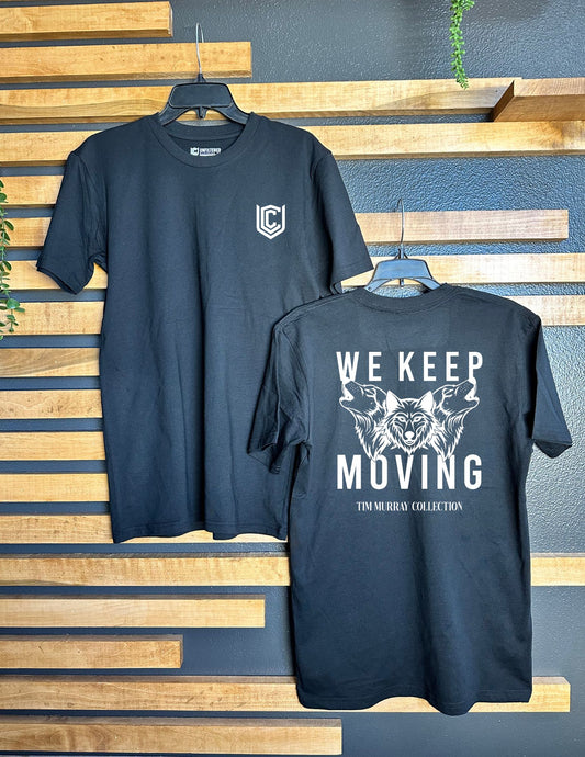 WE KEEP MOVING UNISEX TEE