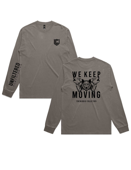 WE KEEP MOVING LONG SLEEVE TEE