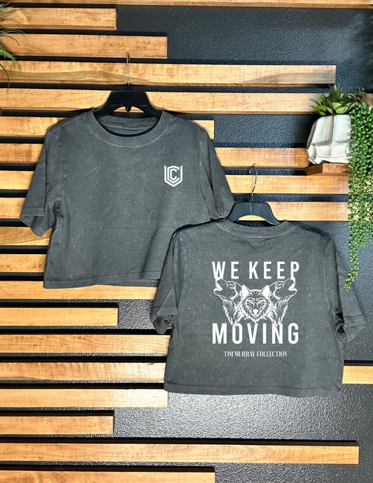 WE KEEP MOVING BOXY TEE