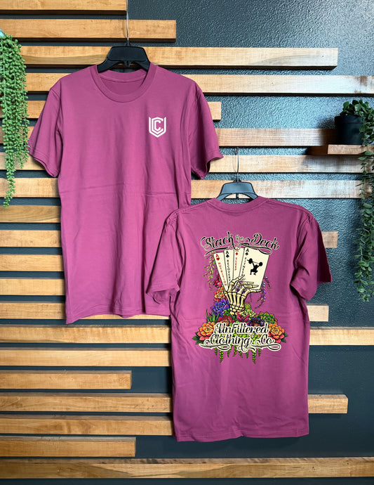STACK THE DECK UNISEX TEE