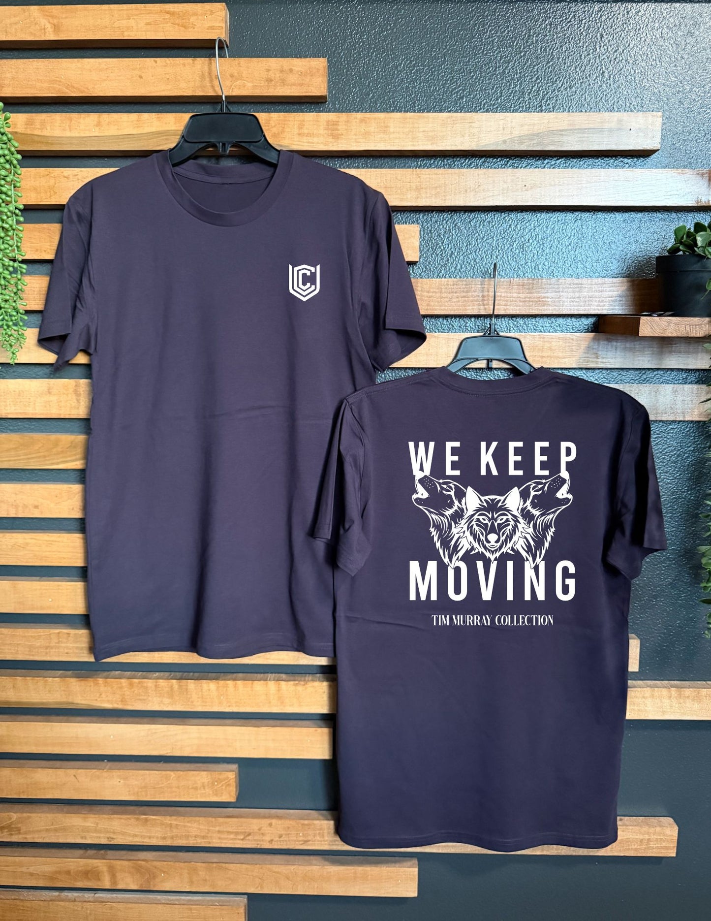 WE KEEP MOVING UNISEX TEE