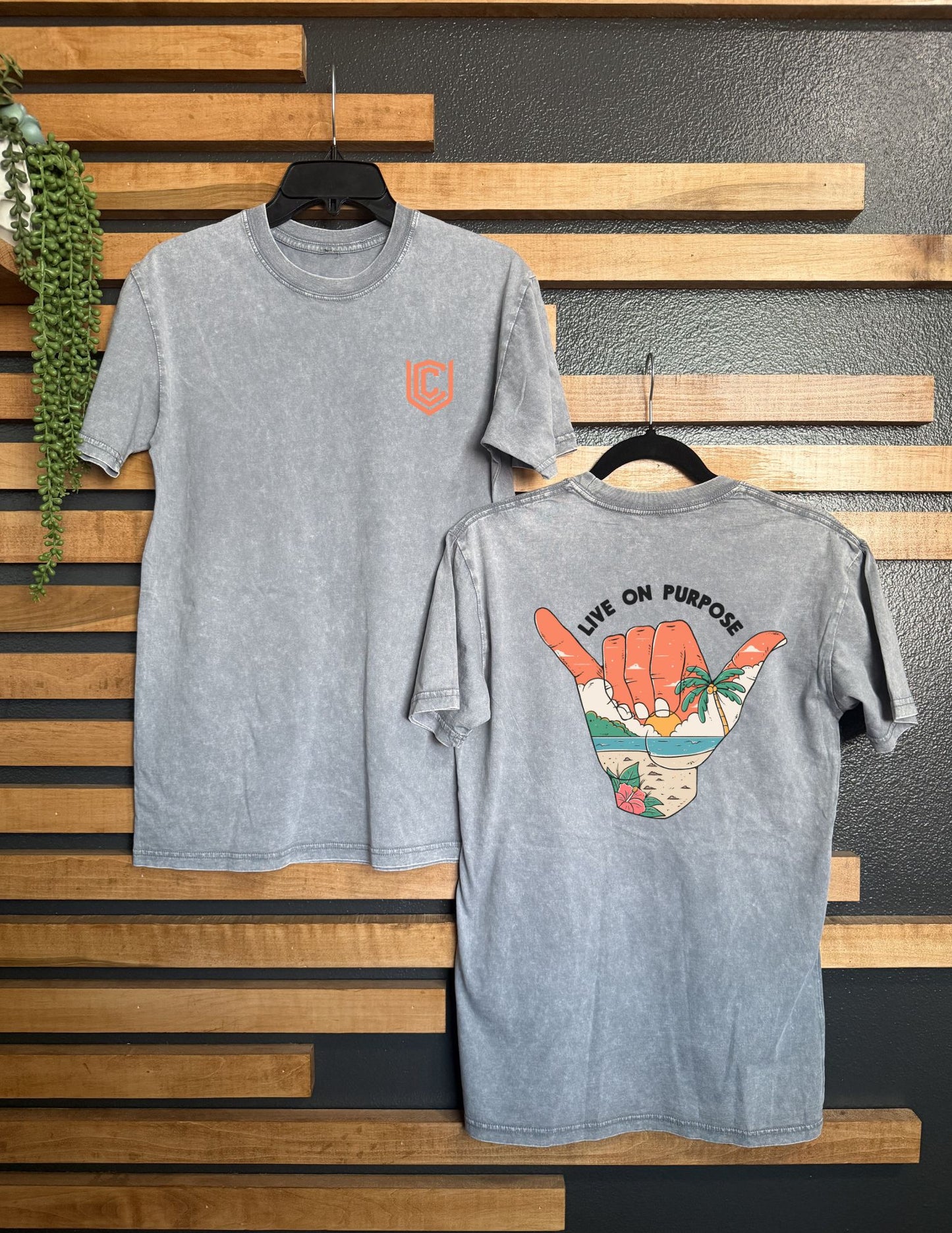 LIVE ON PURPOSE UNISEX TEE