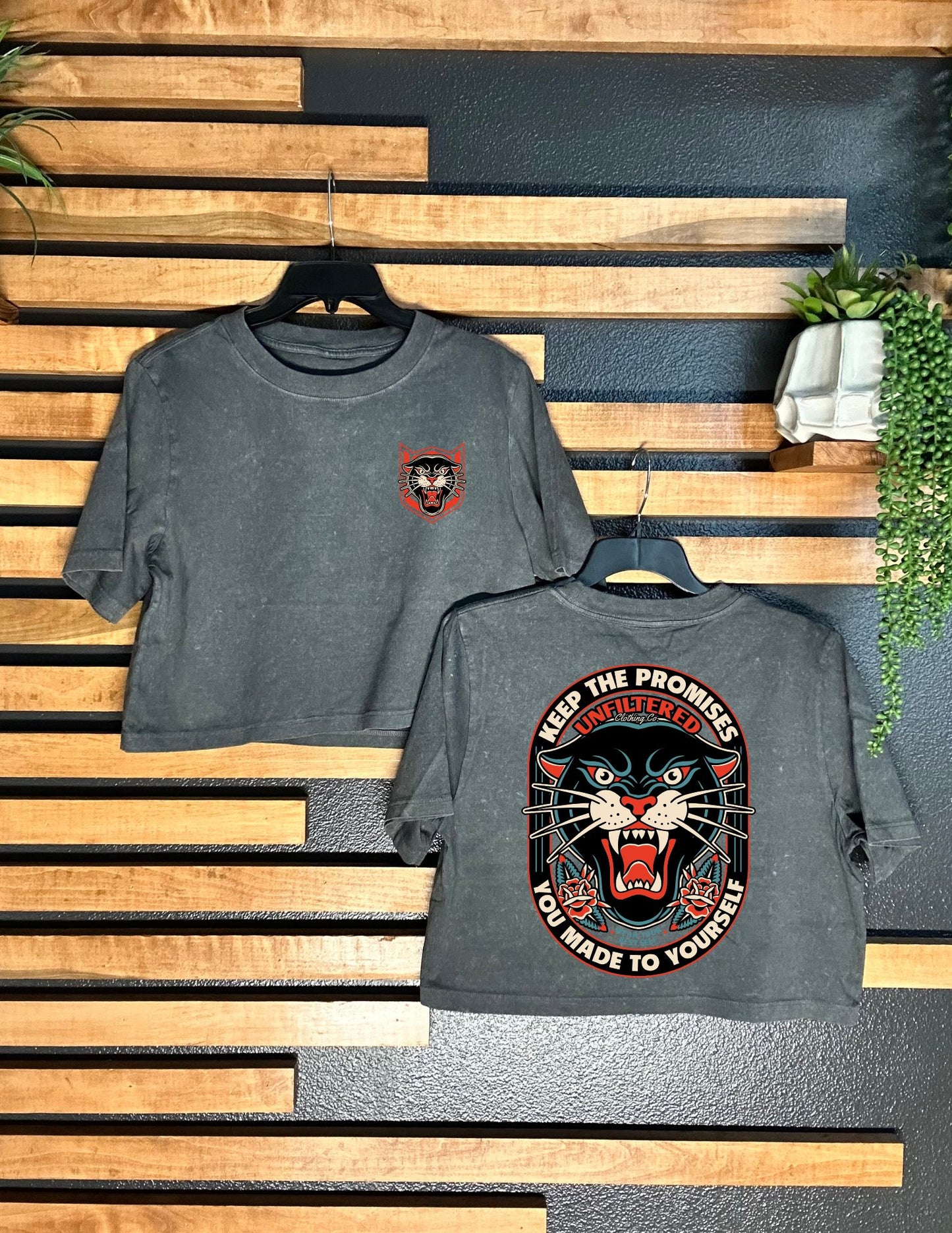 KEEP THE PROMISES CROP TEE