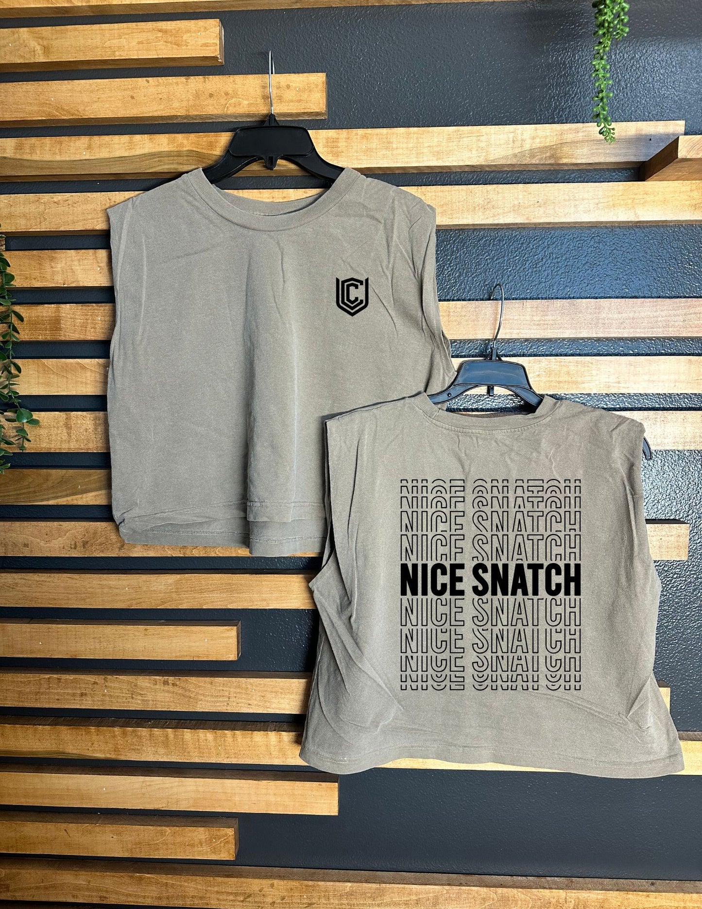 NICE SNATCH MUSCLE TANK