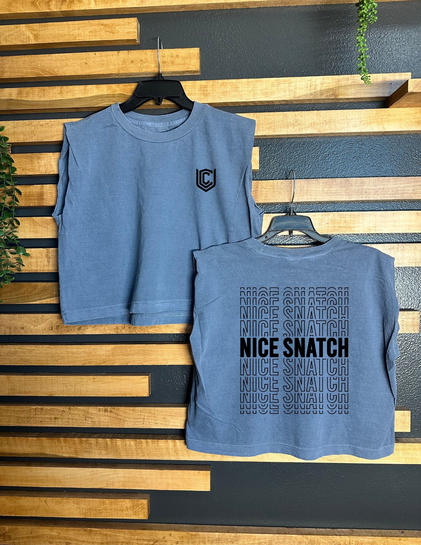 NICE SNATCH MUSCLE TANK