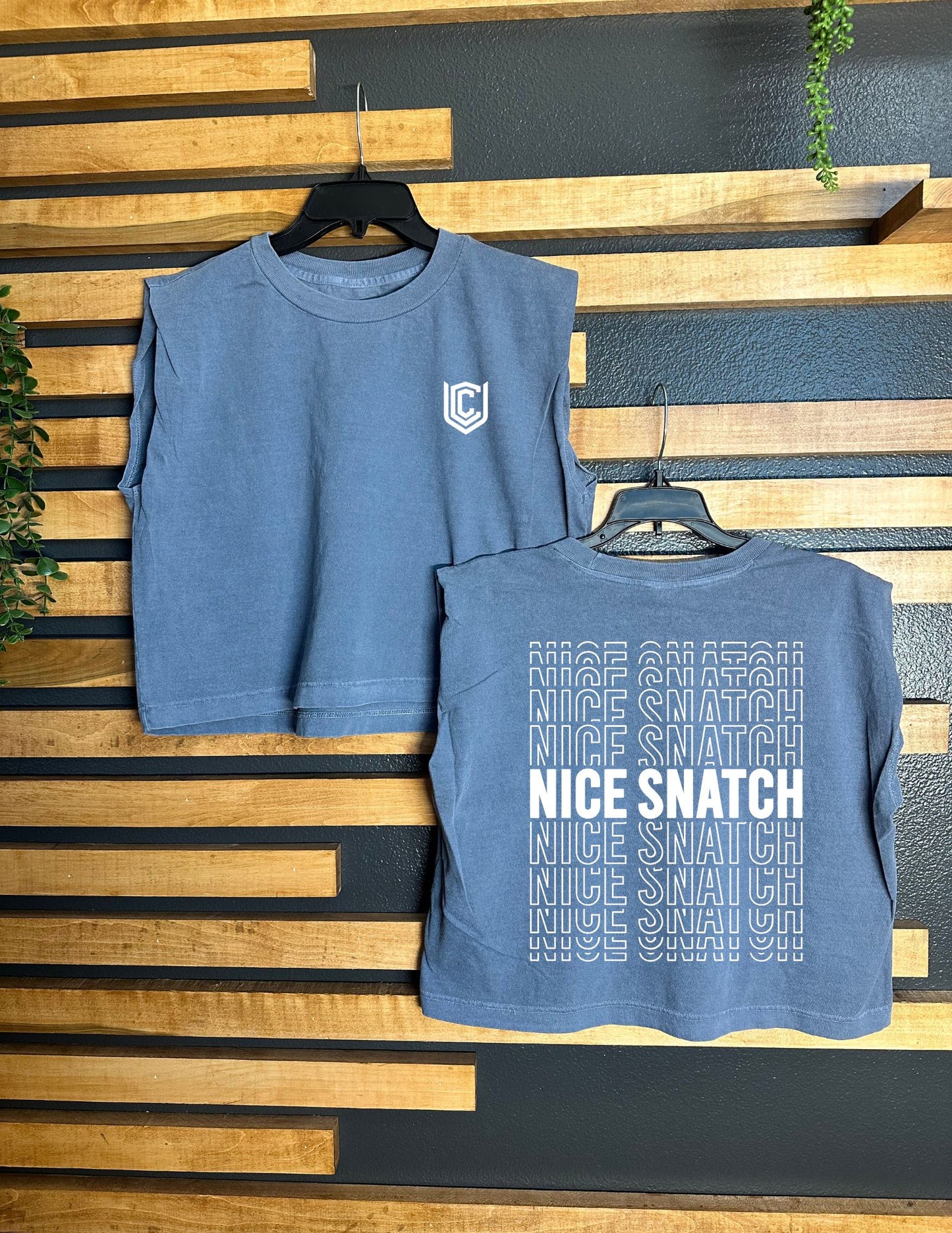 NICE SNATCH MUSCLE TANK