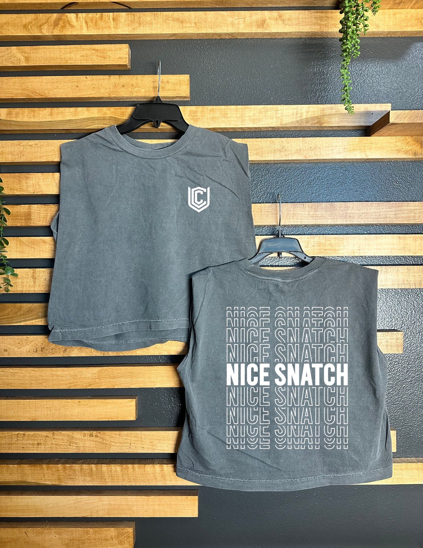 NICE SNATCH MUSCLE TANK