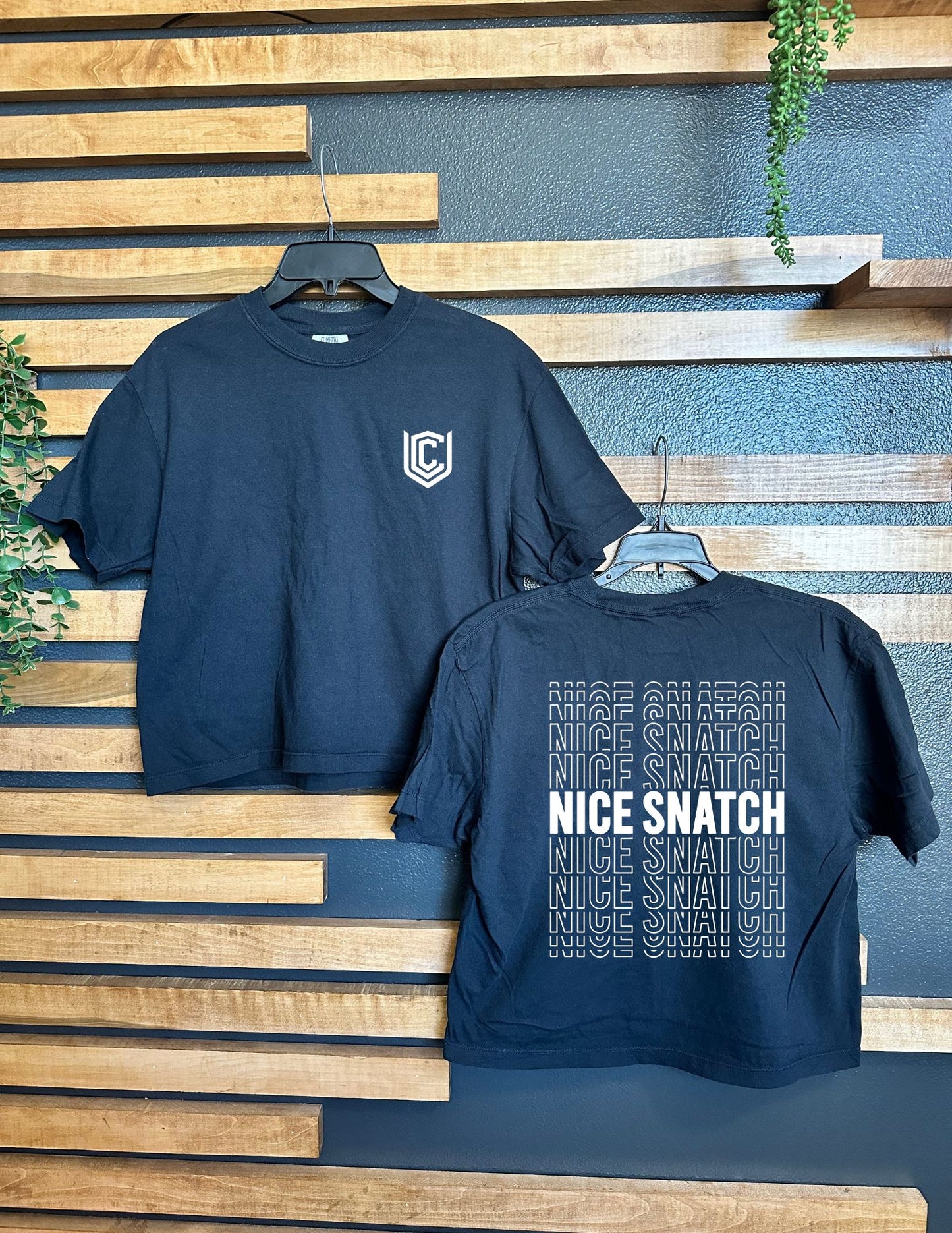 NICE SNATCH BOXY TEE