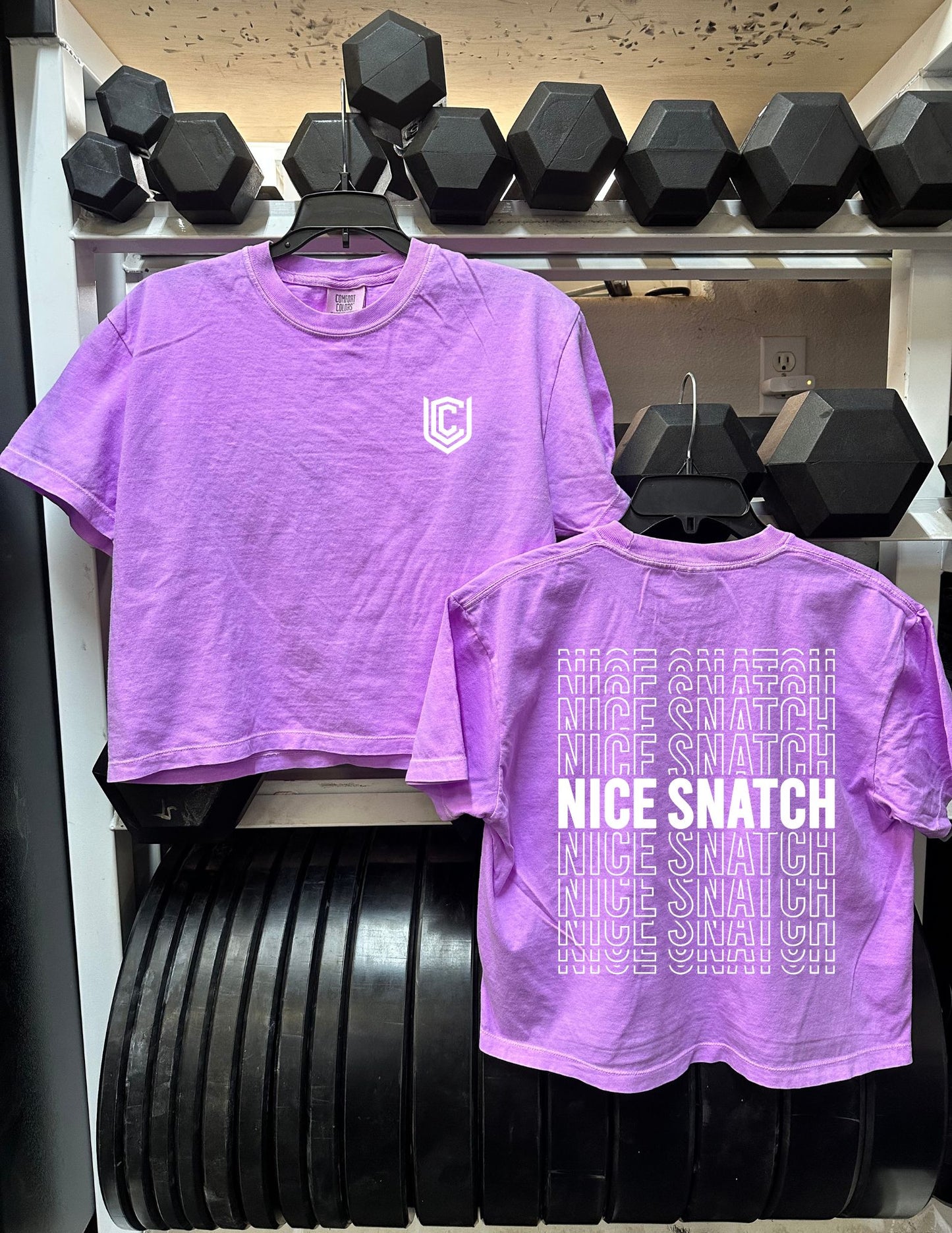 NICE SNATCH BOXY TEE