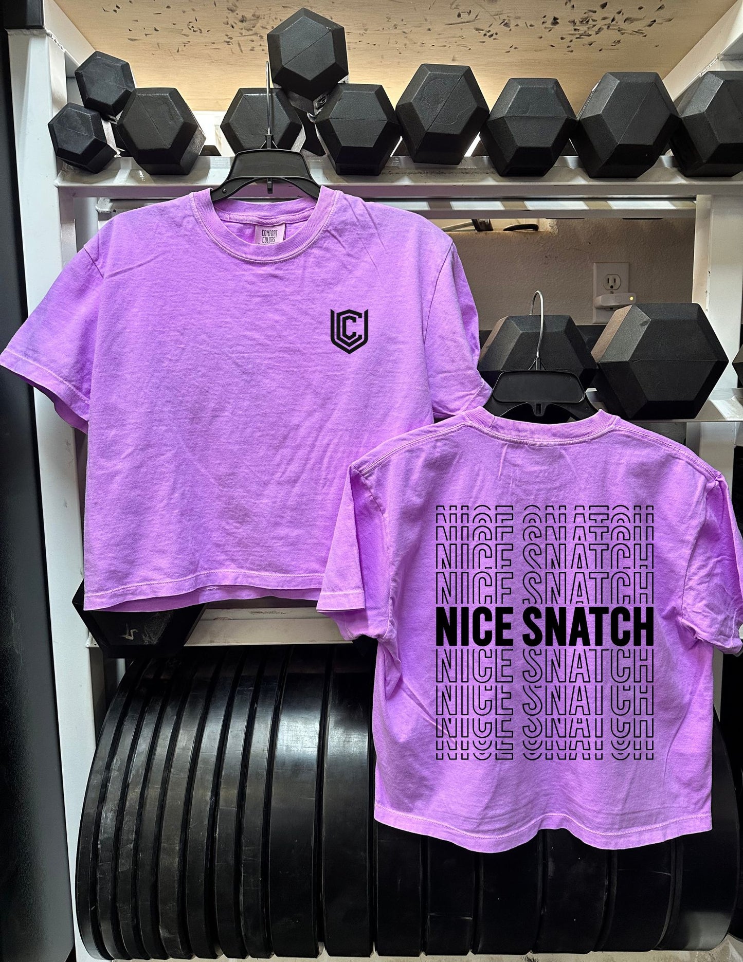 NICE SNATCH BOXY TEE