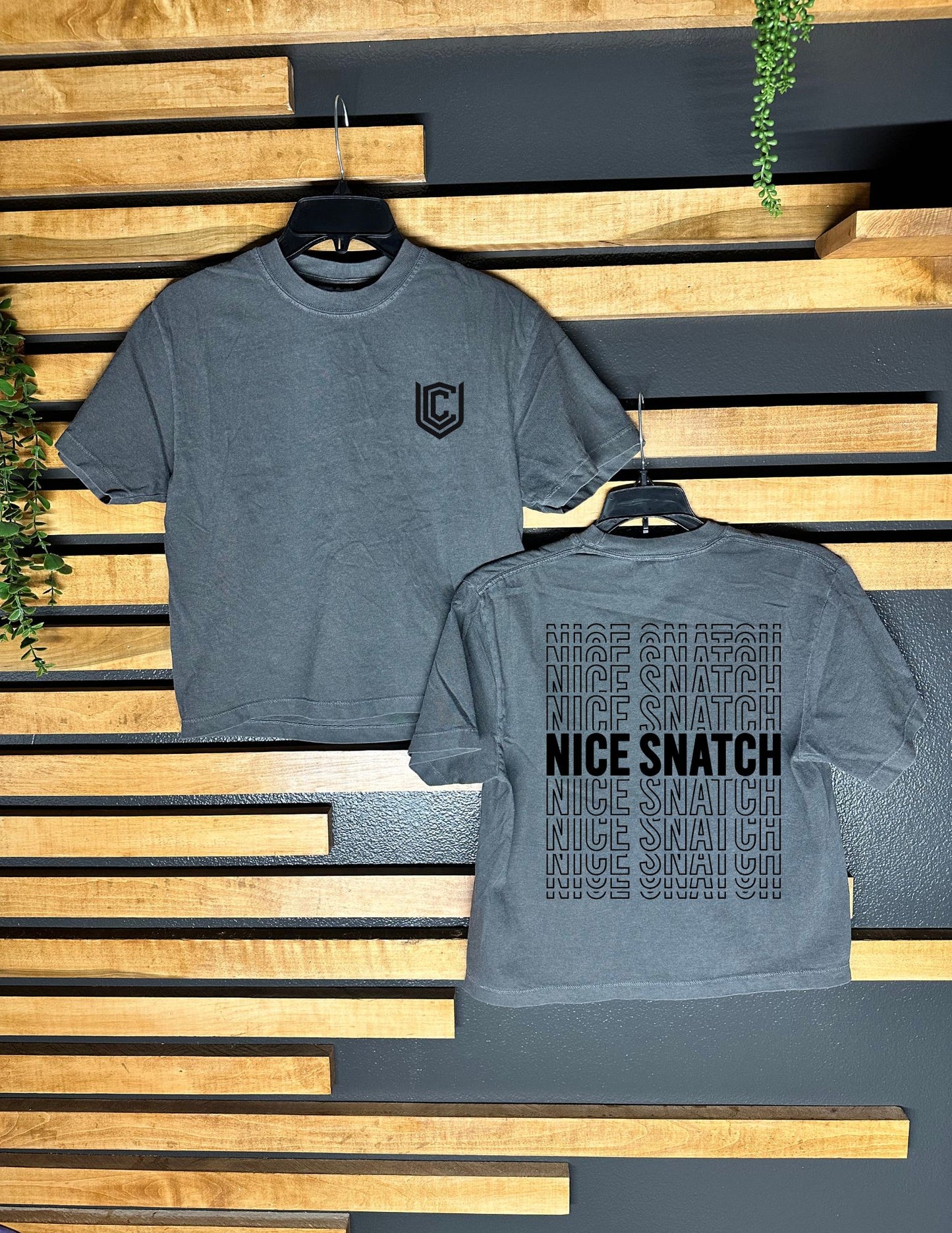 NICE SNATCH BOXY TEE