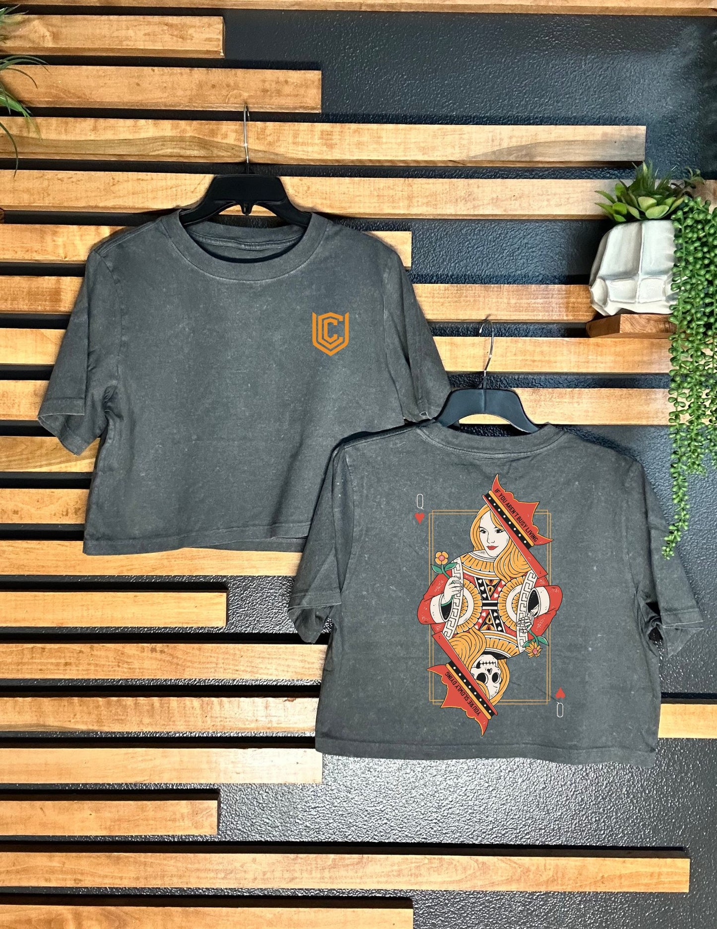IF YOU AREN'T BUSY LIVING BOXY TEE