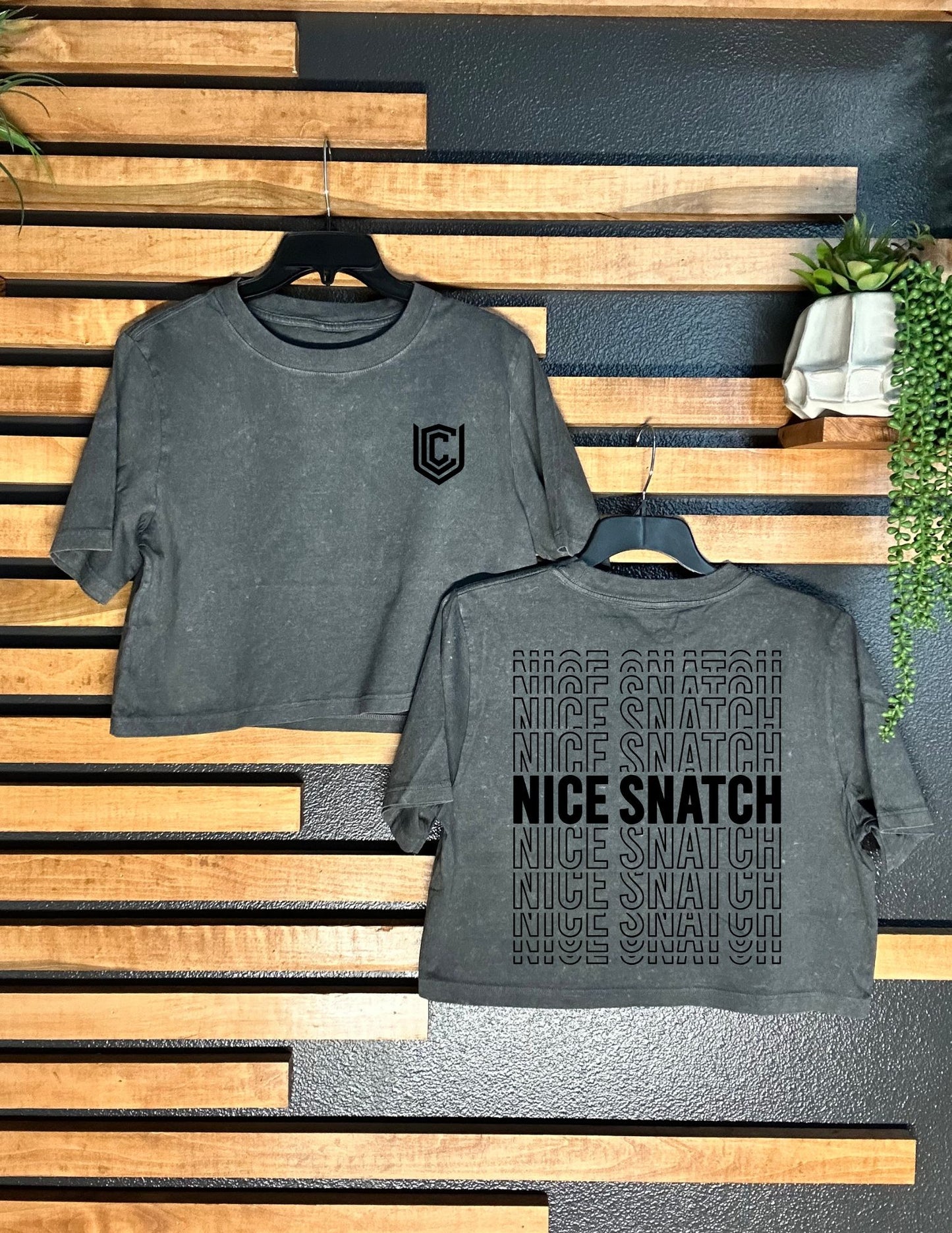 NICE SNATCH BOXY TEE
