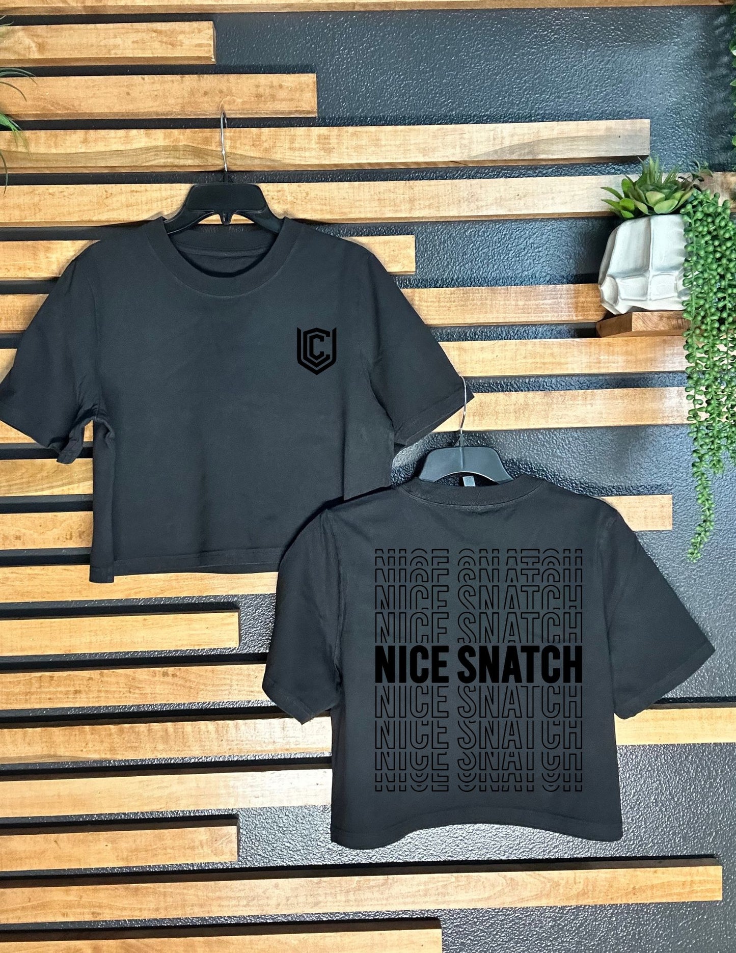 NICE SNATCH BOXY TEE