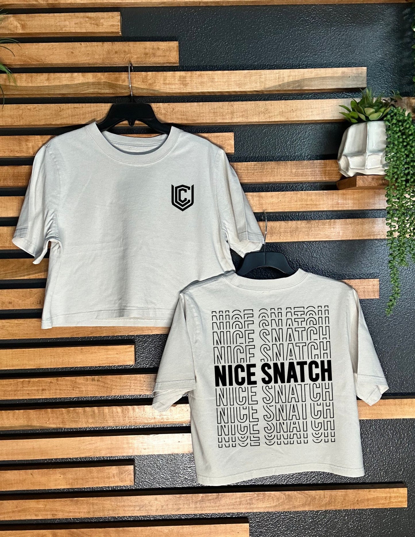 NICE SNATCH BOXY TEE