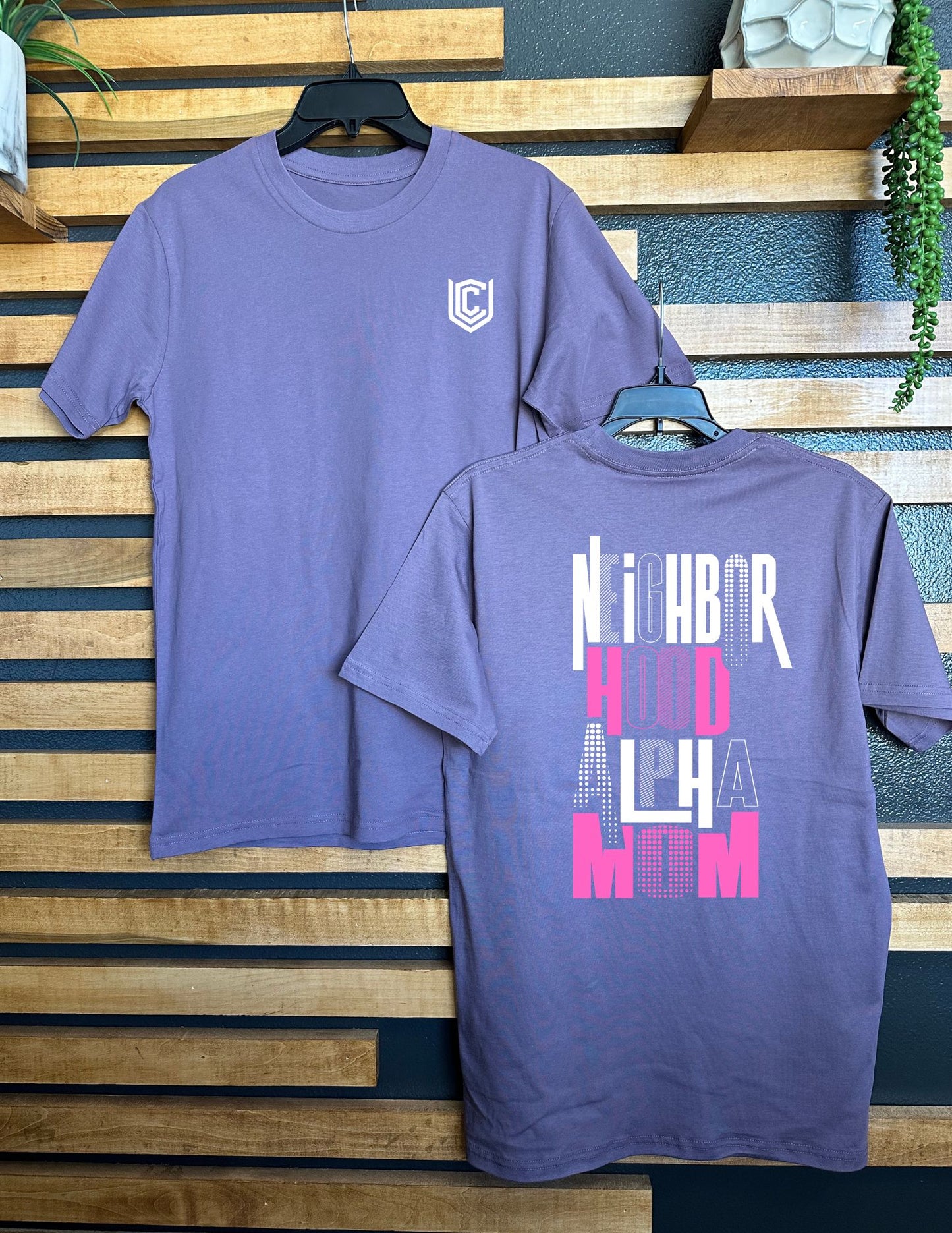 Neighborhood Alpha Mom Unisex tee