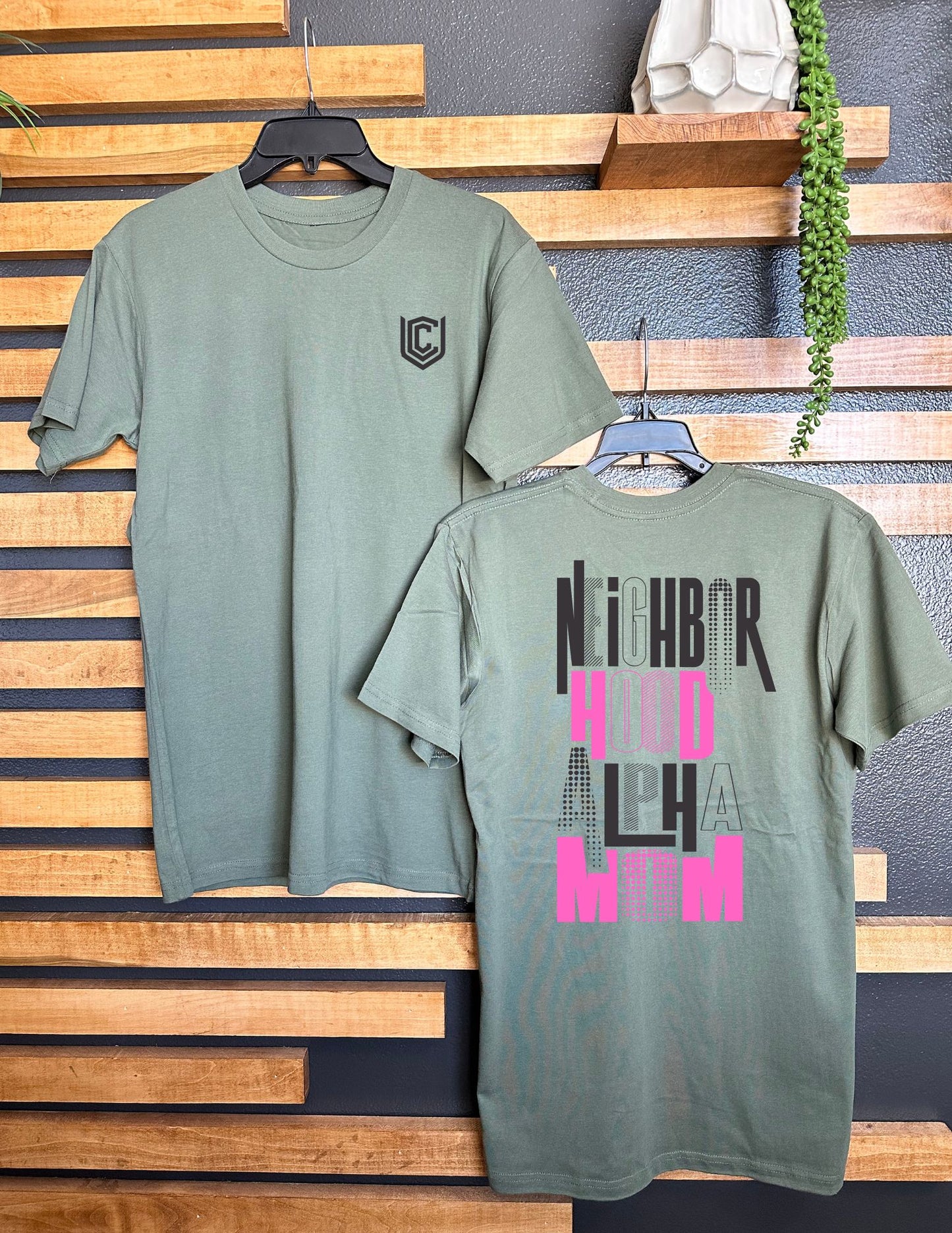 Neighborhood Alpha Mom Unisex tee