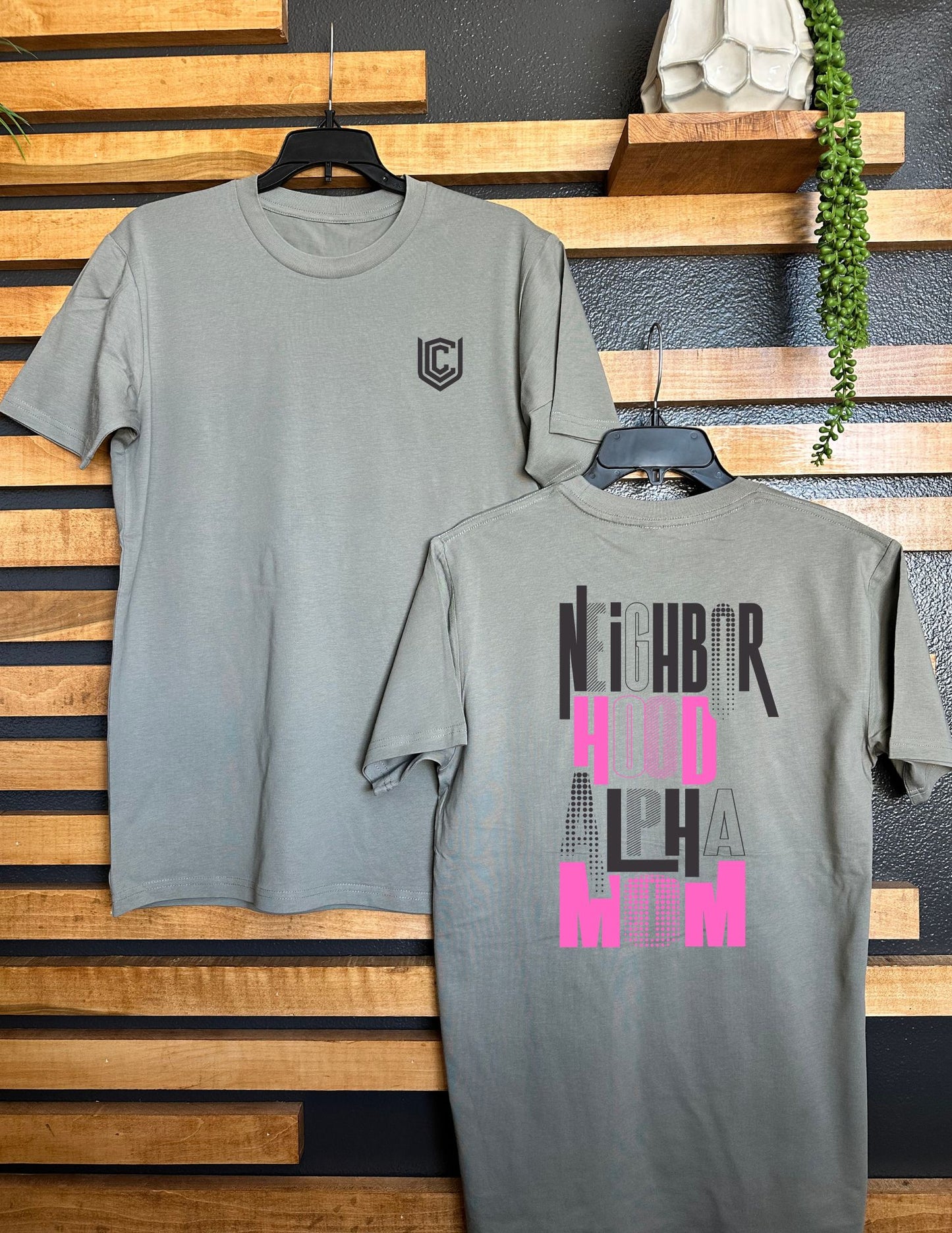 Neighborhood Alpha Mom Unisex tee