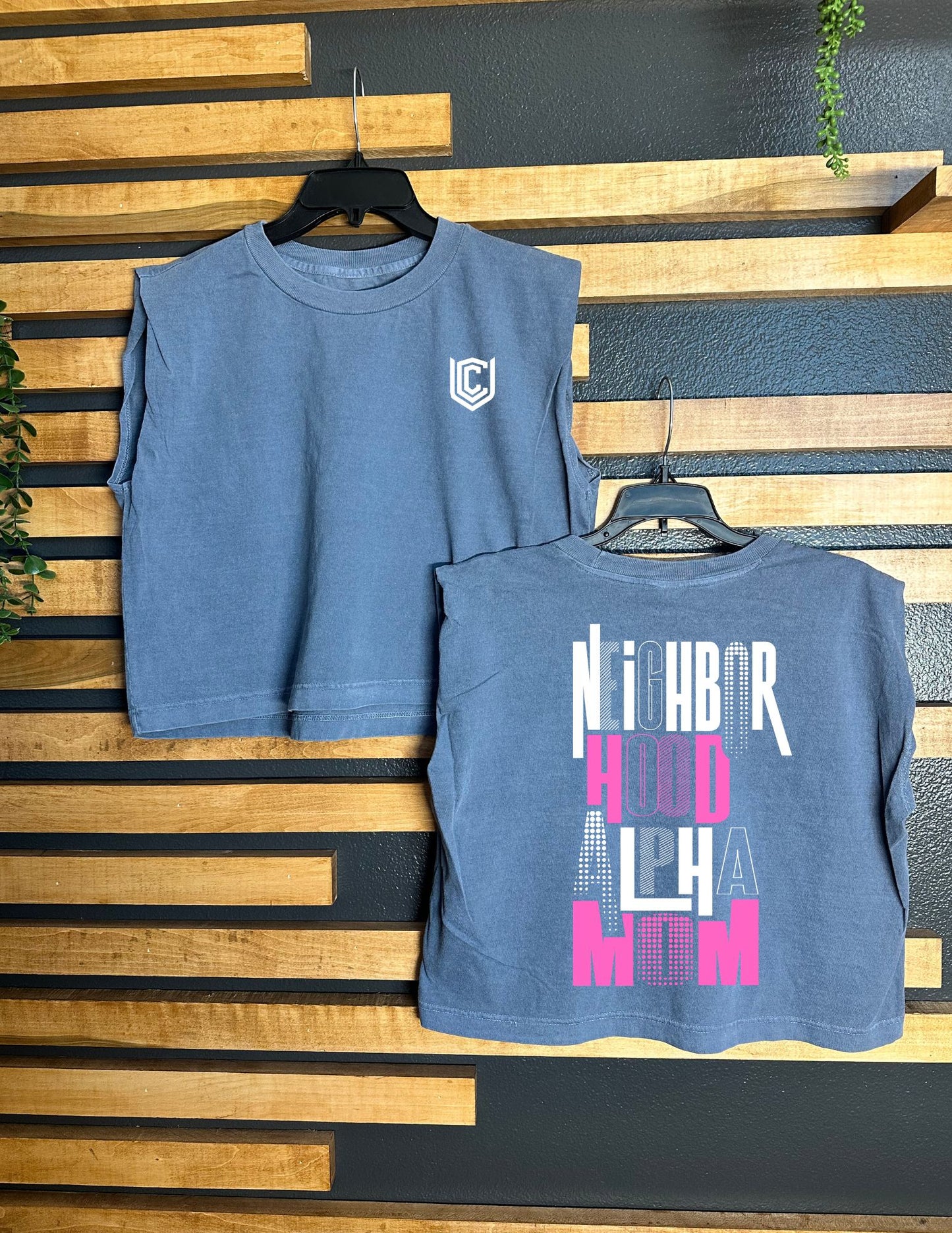 Neighborhood Alpha Mom Muscle Tank