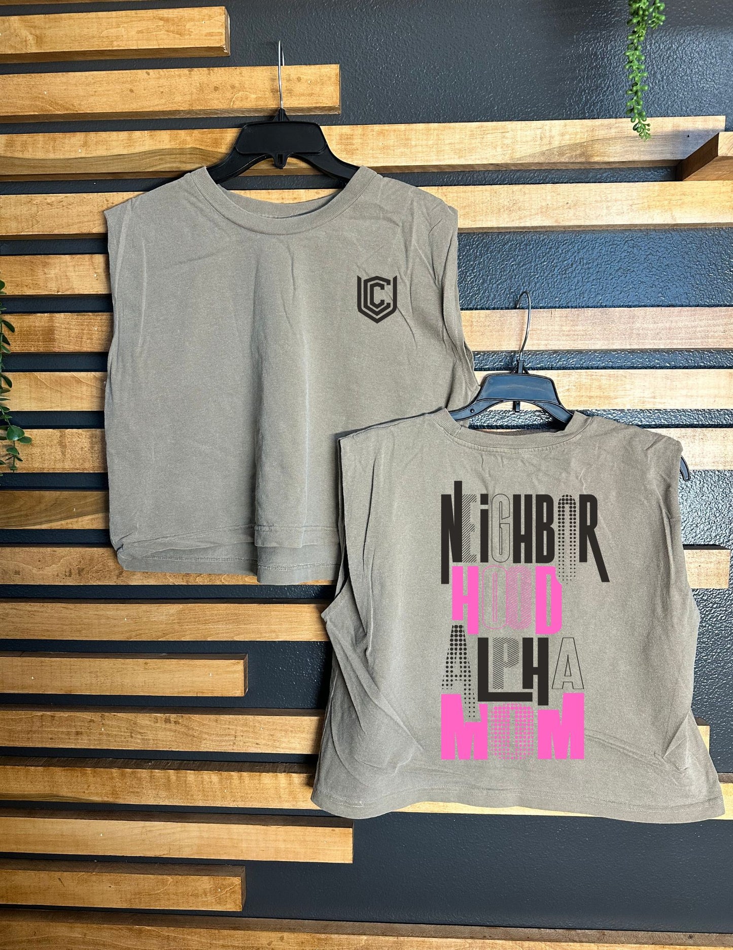 Neighborhood Alpha Mom Muscle Tank