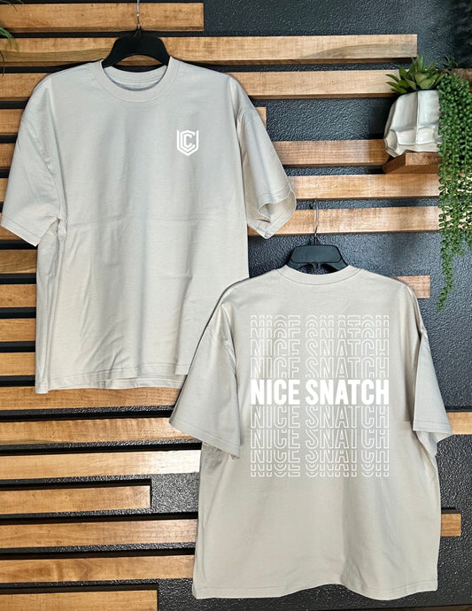 Nice Snatch Oversized Tee