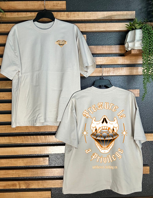 Pressure is a Privilege Oversized Tee