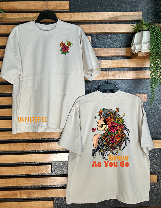 Grow As You Go Oversized Tee