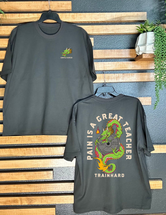 Pain Is A Great Teacher Oversized Tee