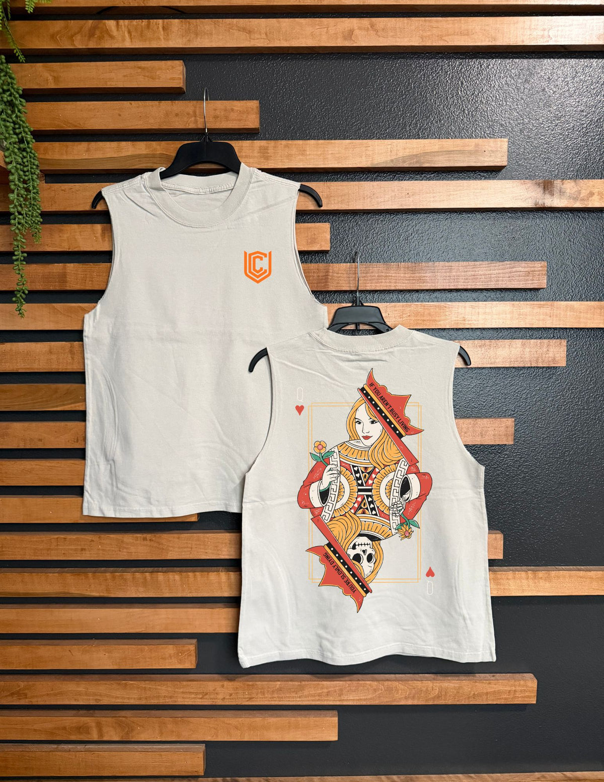 IF YOU AREN'T BUSY LIVING MUSCLE TANK-MENS