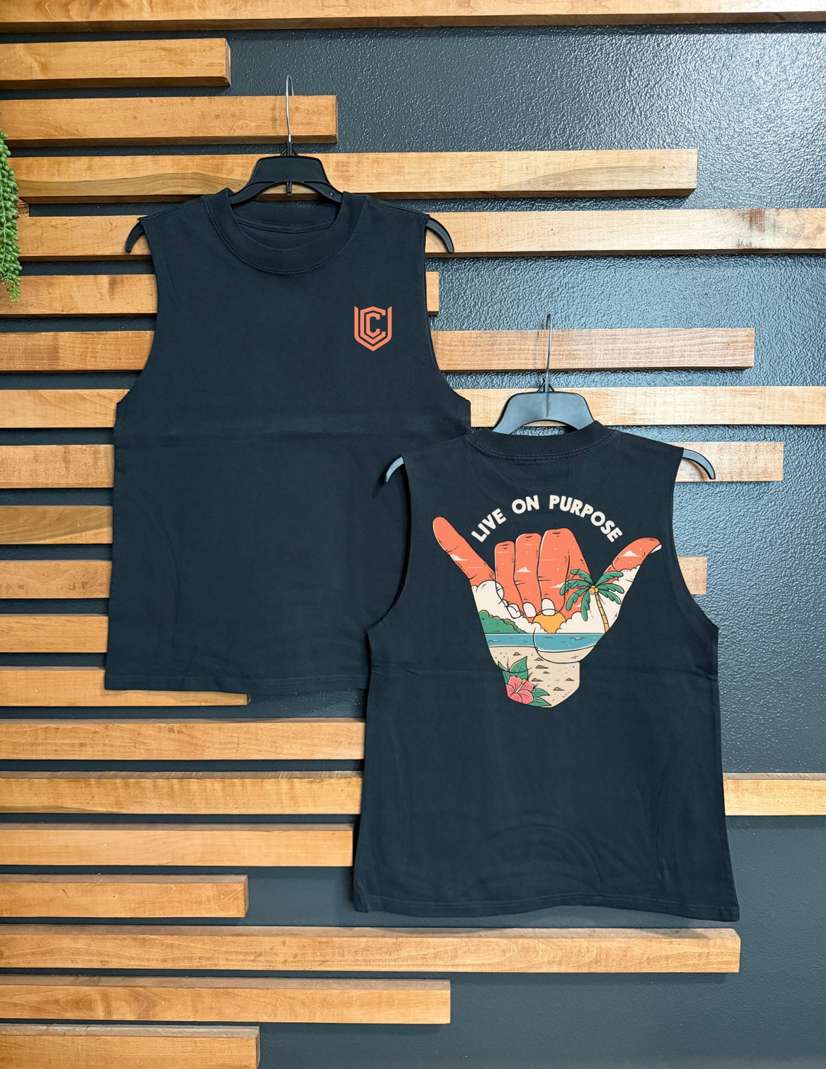 LIVE ON PURPOSE MUSCLE TANK