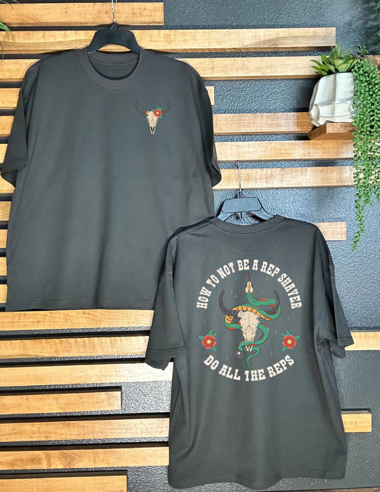 Rep Shaver Oversized Tee