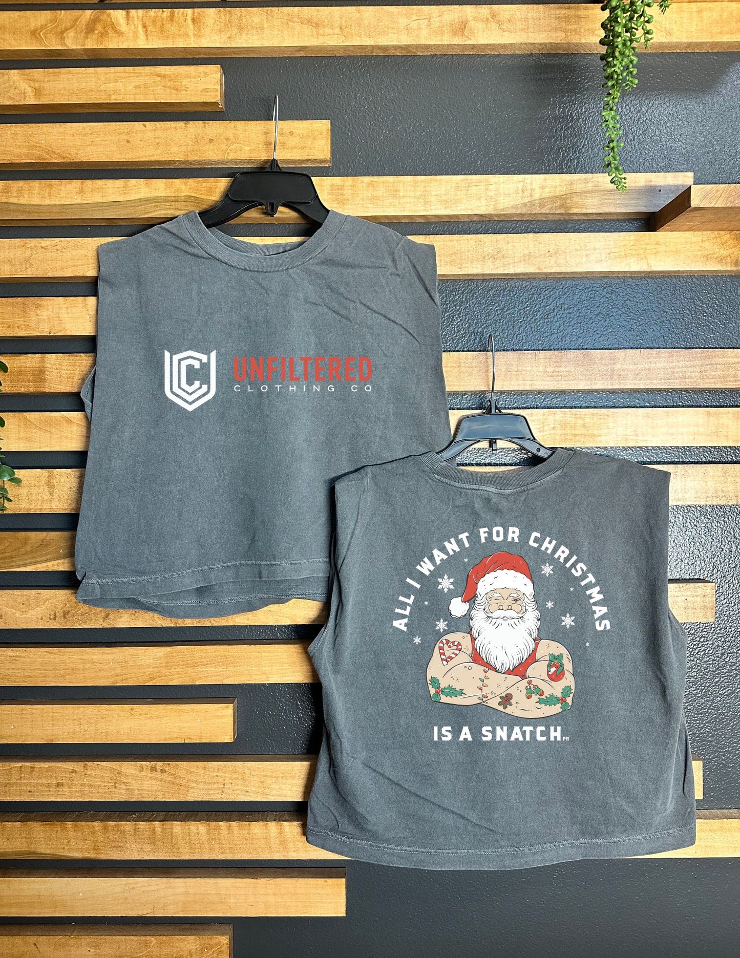 ALL I WANT FOR CHRISTMAS MUSCLE TANK