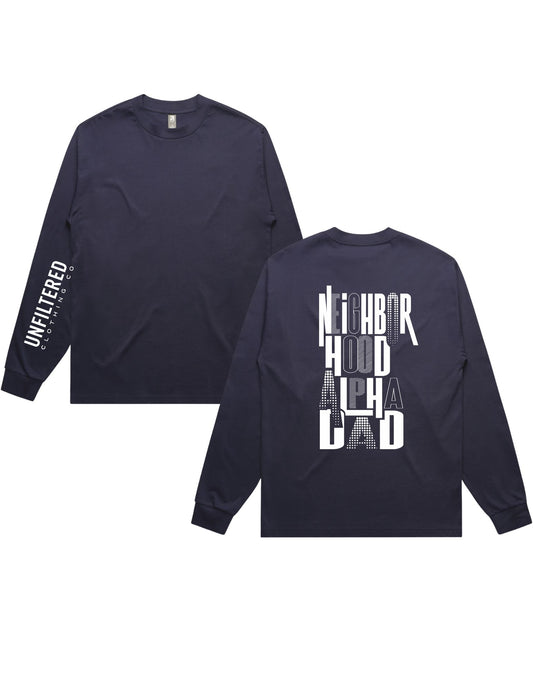 NEIGHBORHOOD ALPHA DAD SLEEVE TEE