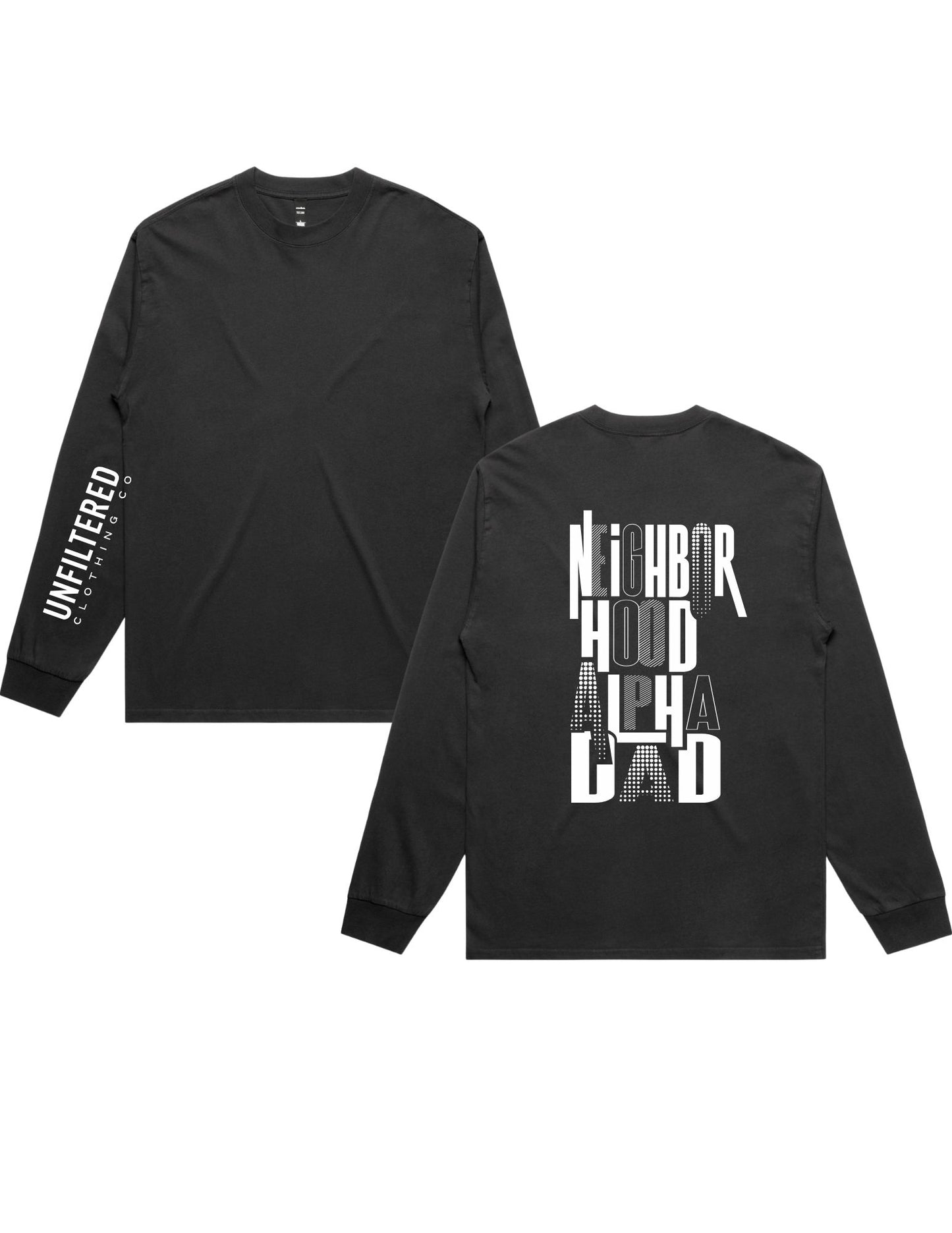NEIGHBORHOOD ALPHA DAD SLEEVE TEE