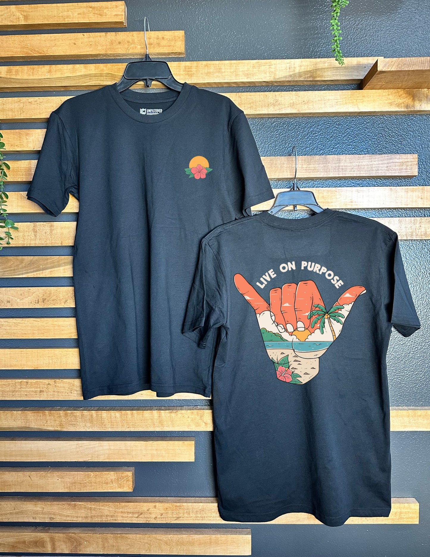LIVE ON PURPOSE UNISEX TEE