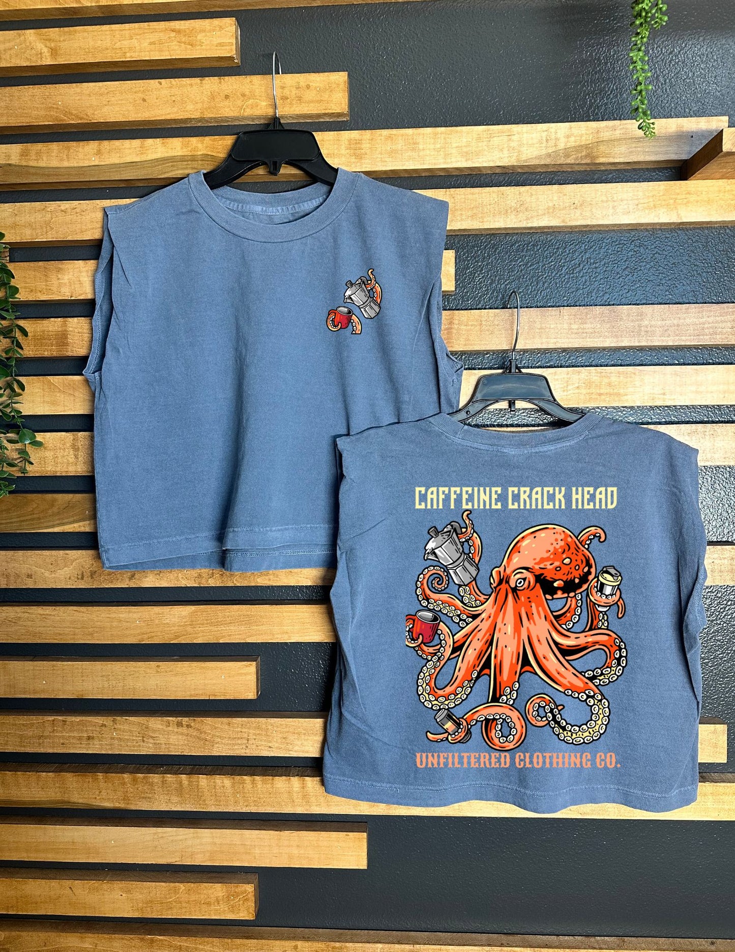 CAFFEINE CRACK HEAD MUSCLE TANK