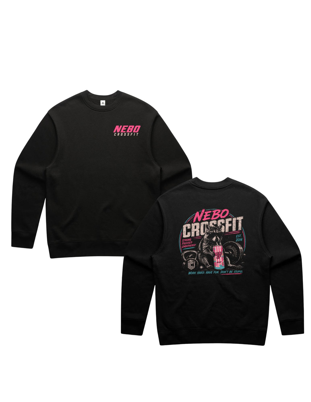 NEBO RACCOON CREW NECK