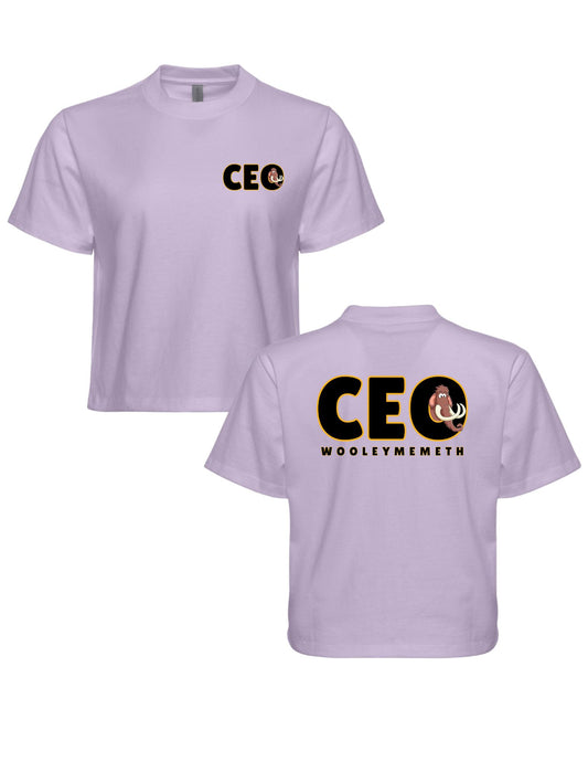 CEO WOMENS BOXY TEE