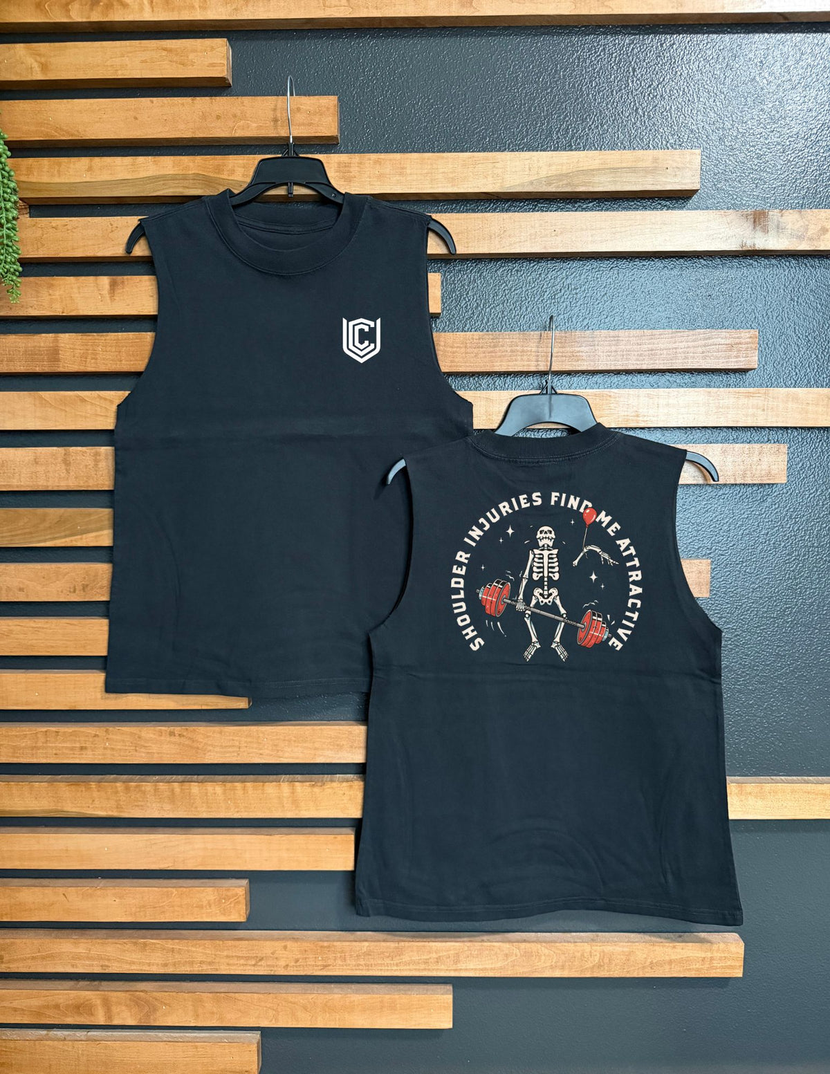 SHOULDER INJURIES MUSCLE TANK-MENS