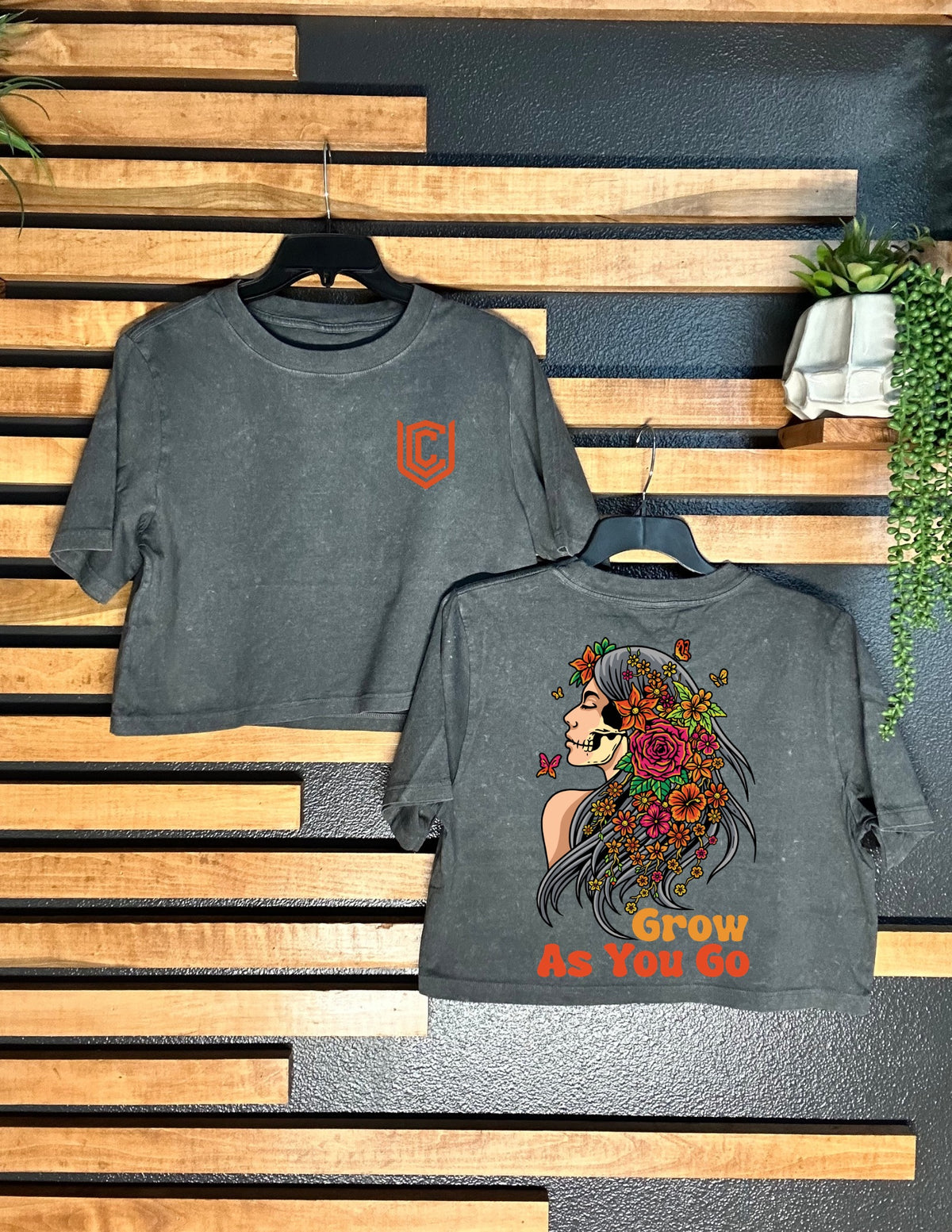 GROW AS YOU GO CROPPED TEE