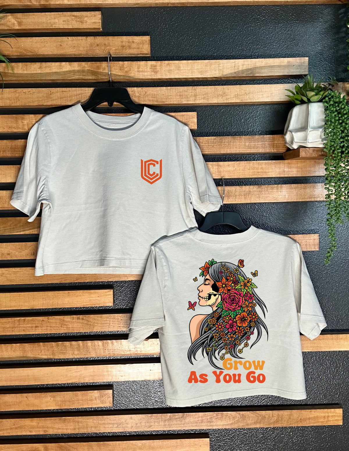 GROW AS YOU GO CROPPED TEE