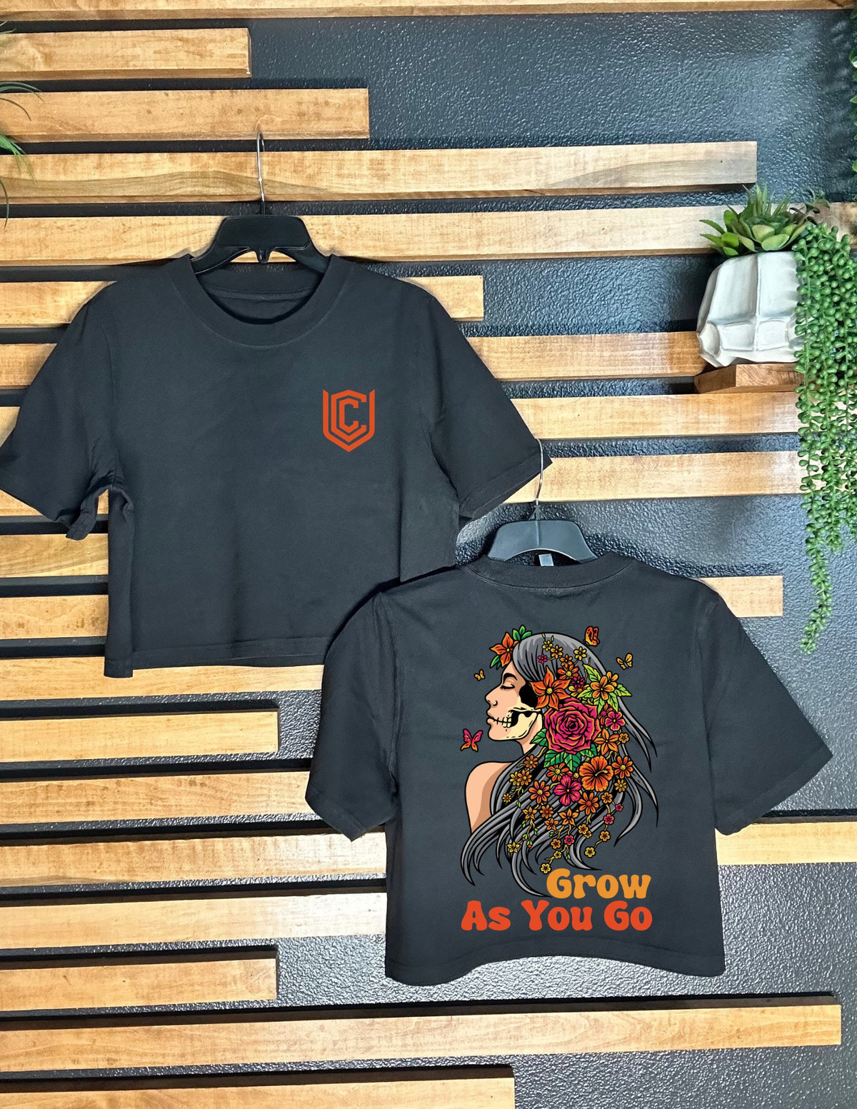 GROW AS YOU GO CROPPED TEE