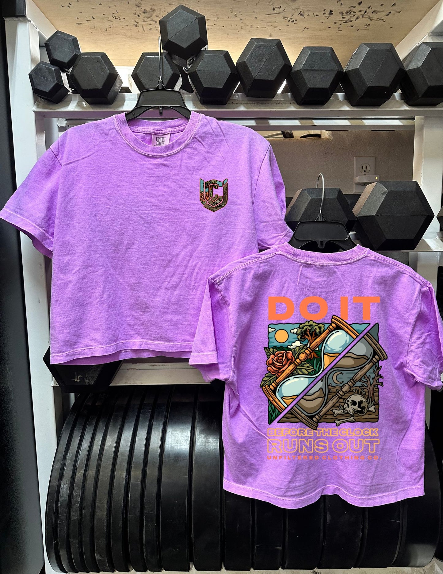 BEFORE THE CLOCK RUNS OUT WOMENS BOXY TEE