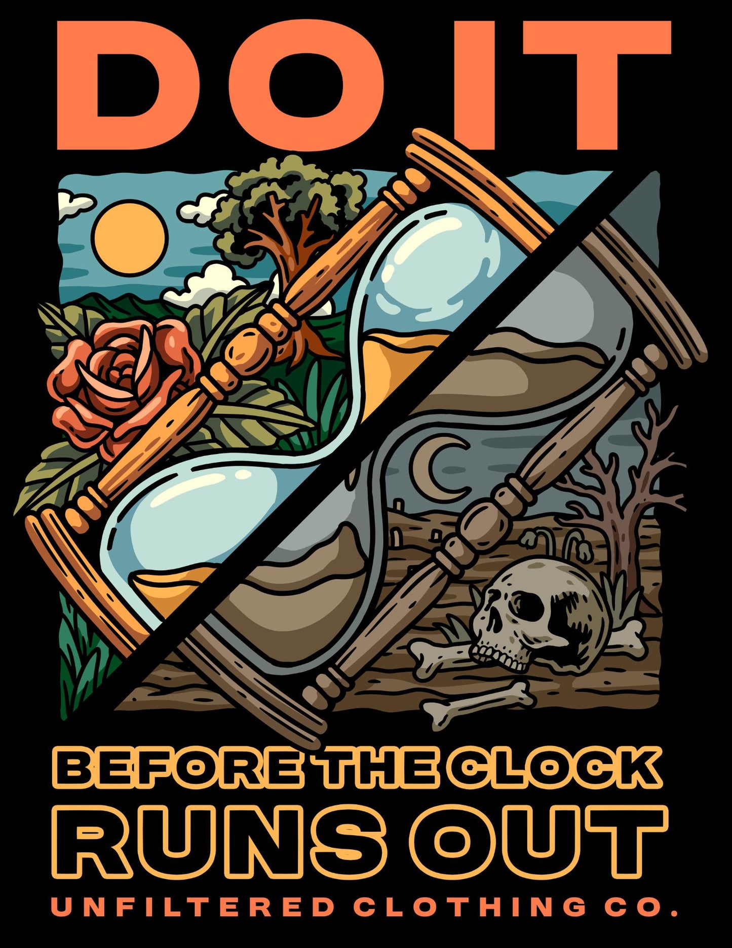 BEFORE THE CLOCK RUNS OUT UNISEX TEE